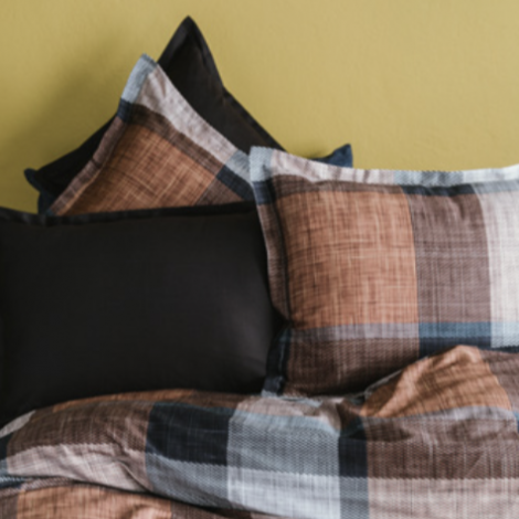 Комплект постільної білизни Issimo Home Dunloe brown