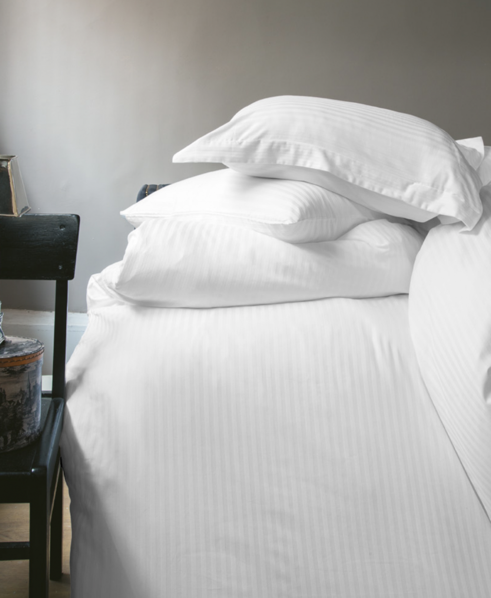 Комплект постільної білизни Issimo Home Pure White stripe
