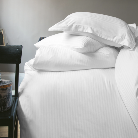 Комплект постільної білизни Issimo Home Pure White stripe