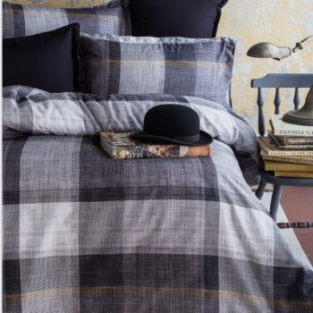 Комплект постільної білизни Issimo Home Dunloe black