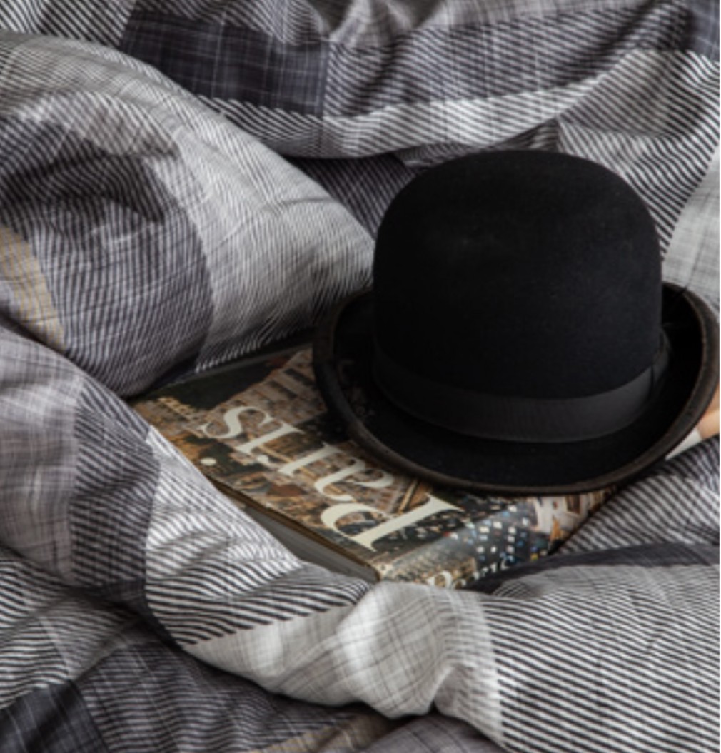 Комплект постільної білизни Issimo Home Dunloe black