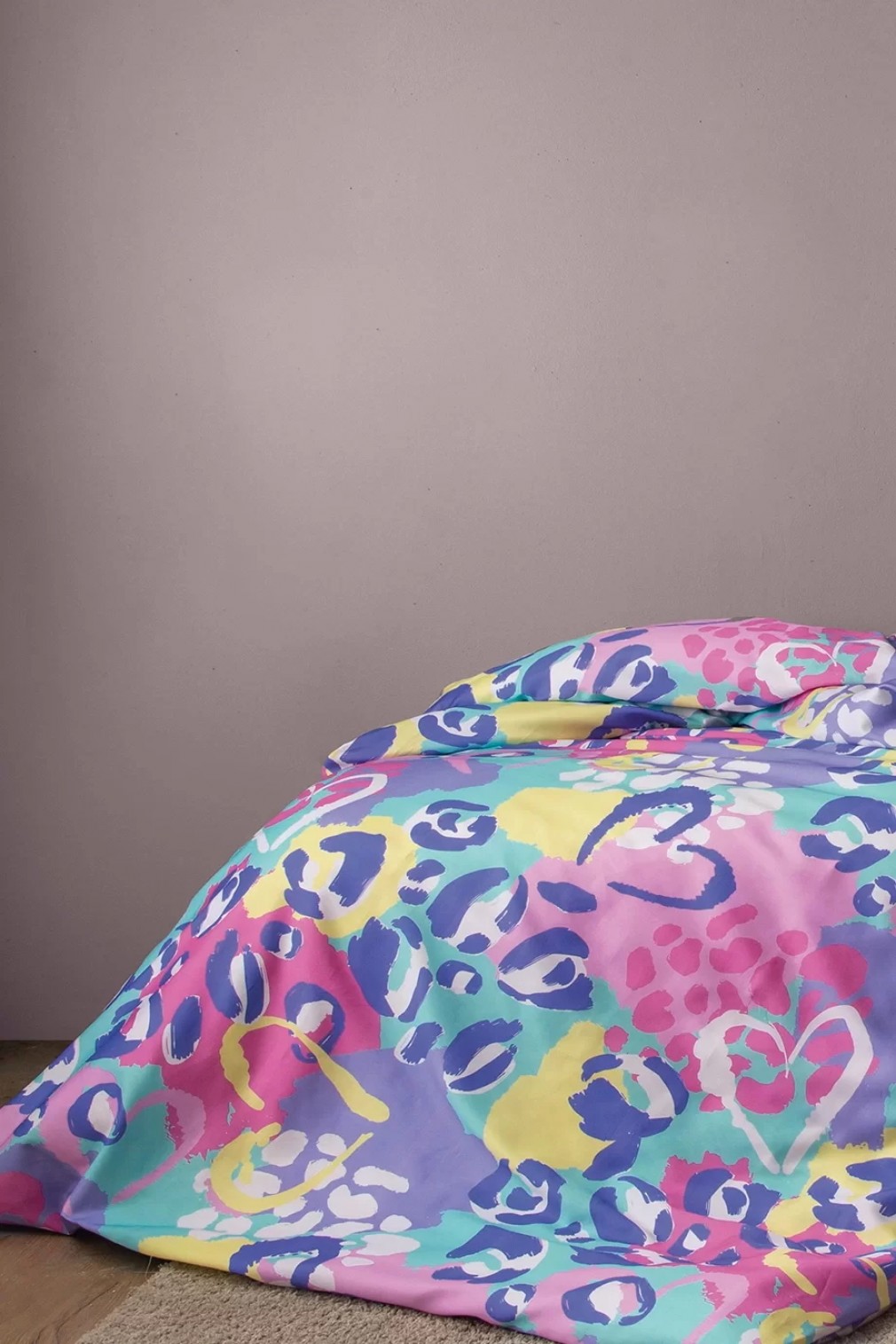 Комплект постільної білизни Issimo Home Digital Satin 160х220 см Pinky