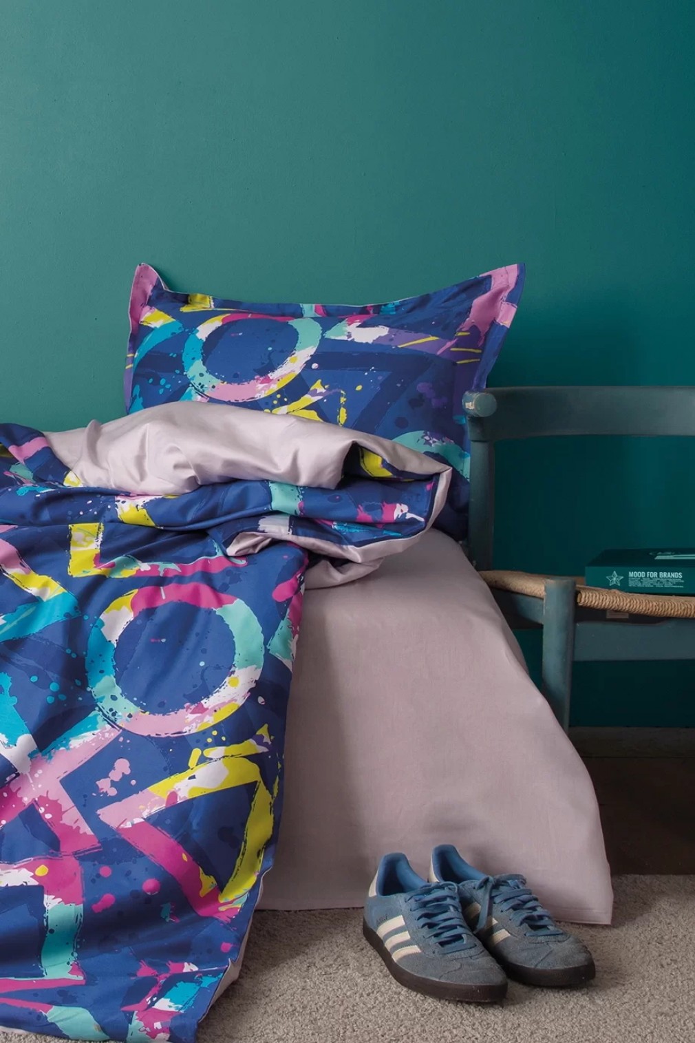 Комплект постільної білизни Issimo Home Digital Satin 160х220 см Play