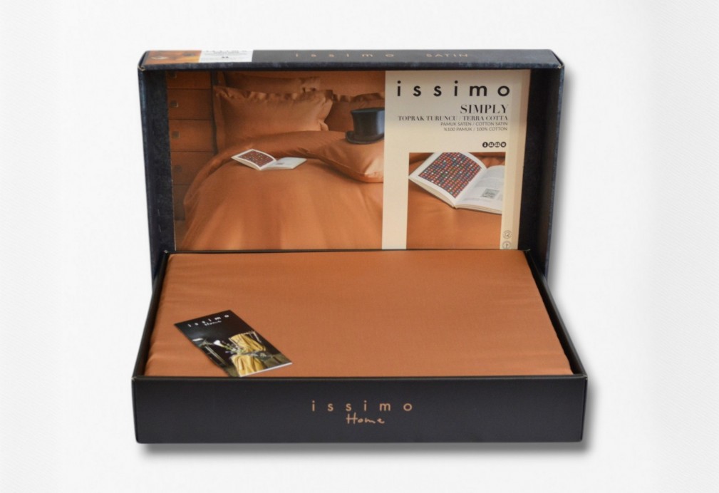 Комплект постільної білизни Issimo Home Simply Terra Cotta