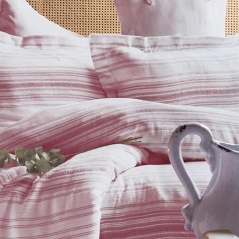Комплект постільної білизни Issimo Home Raphia Bordeaux