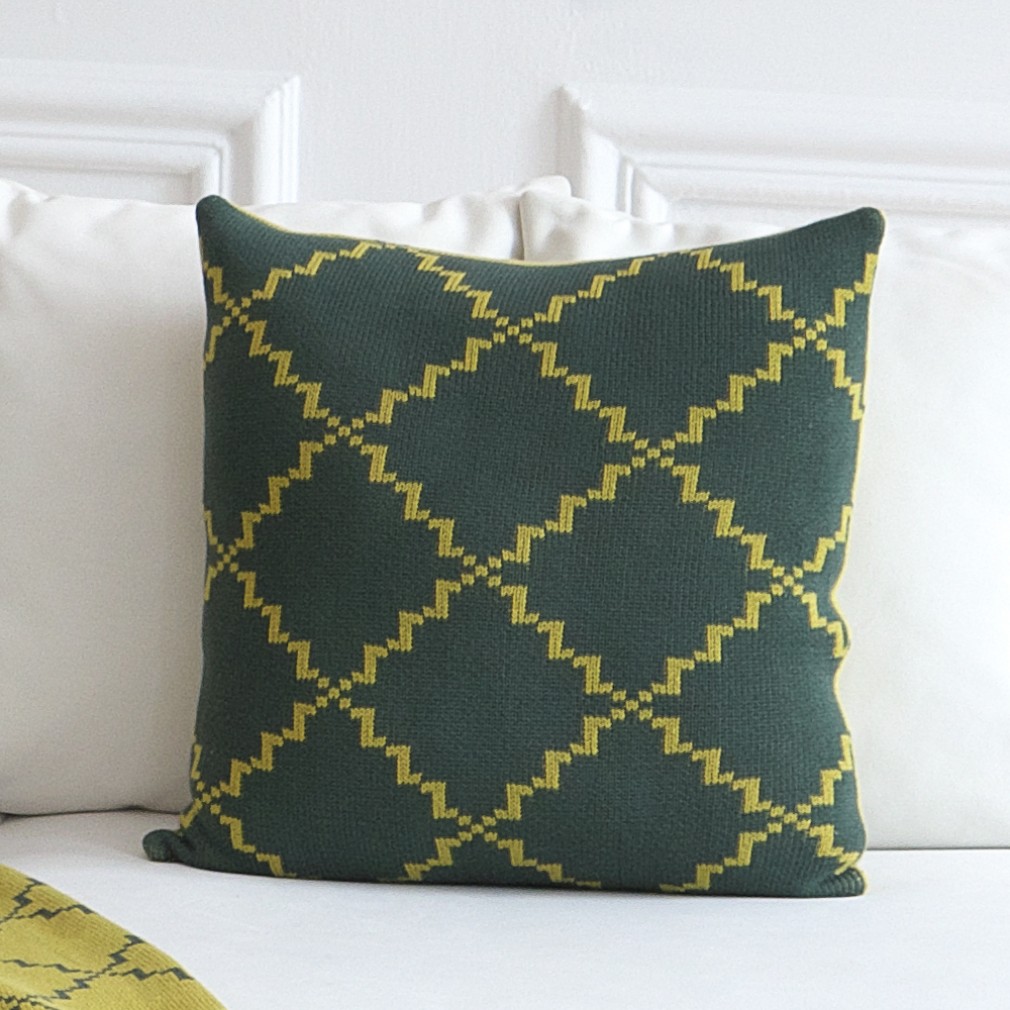 Покривало  La Modno Diamond Green-Yellow 