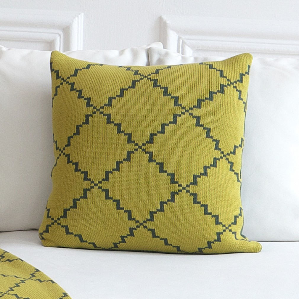 Покривало  La Modno Diamond Green-Yellow 