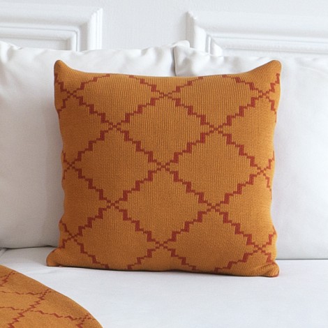 Наволочка  La Modno Diamond Orange-Mustard 