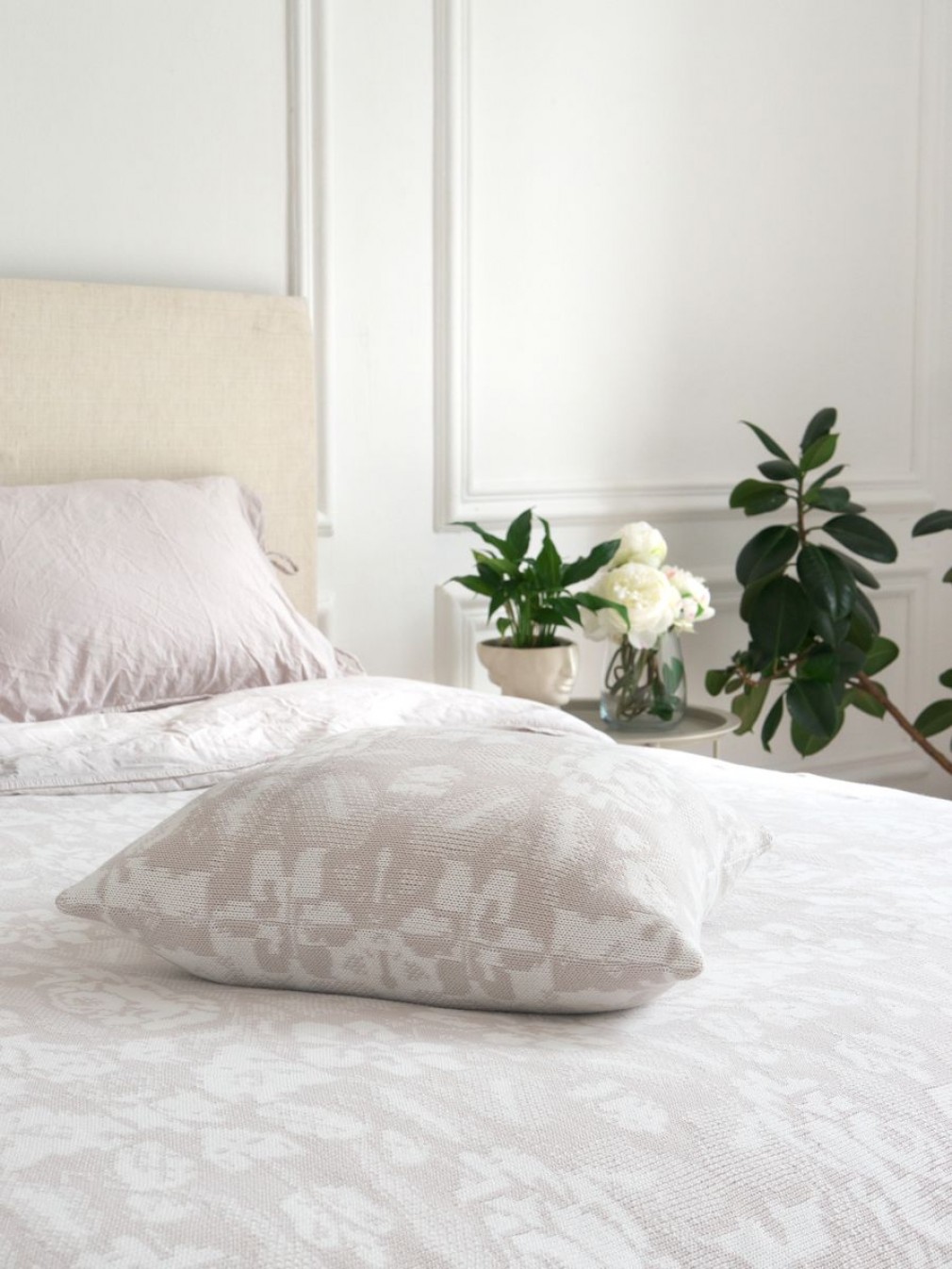 Покривало La Modno Rose Beige-Ecru