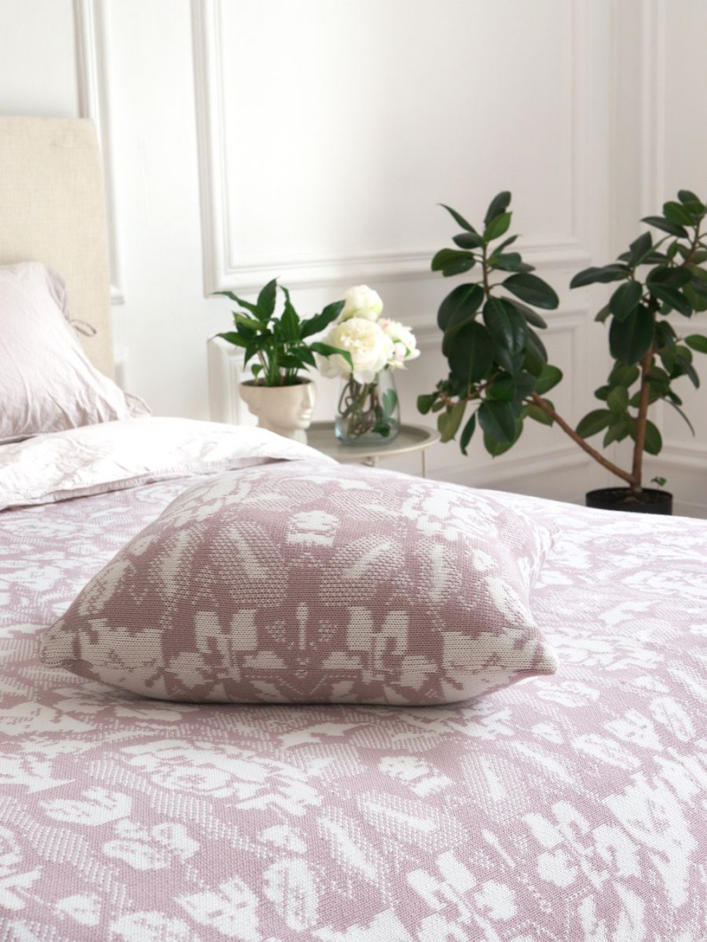 Покривало La Modno Rose Pink-Ecru