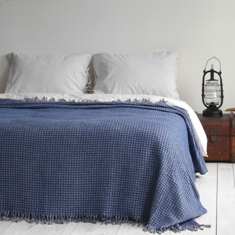 Покрывало La Modno 200x220 Cosy Dark Blue-Sky Grey