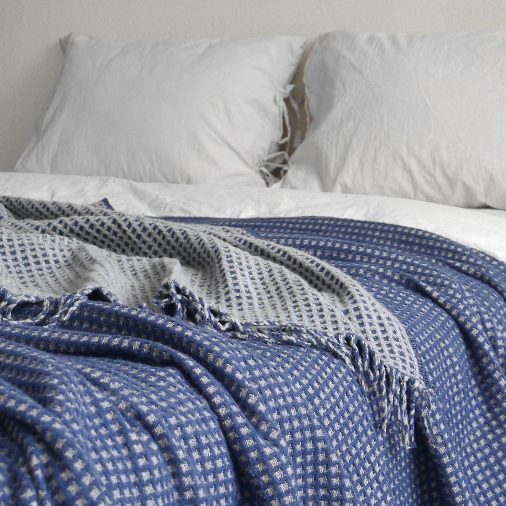 Покрывало La Modno 200x220 Cosy Dark Blue-Sky Grey