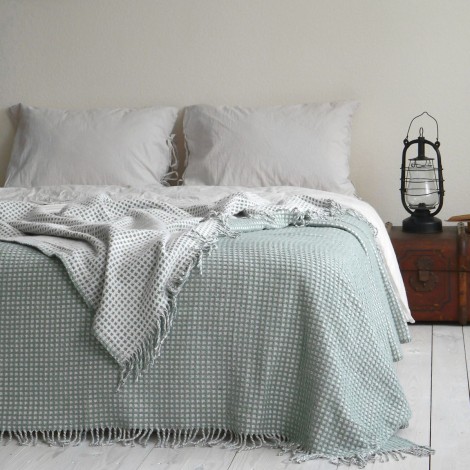 Покрывало La Modno 200x220 Cosy Green-Ecru