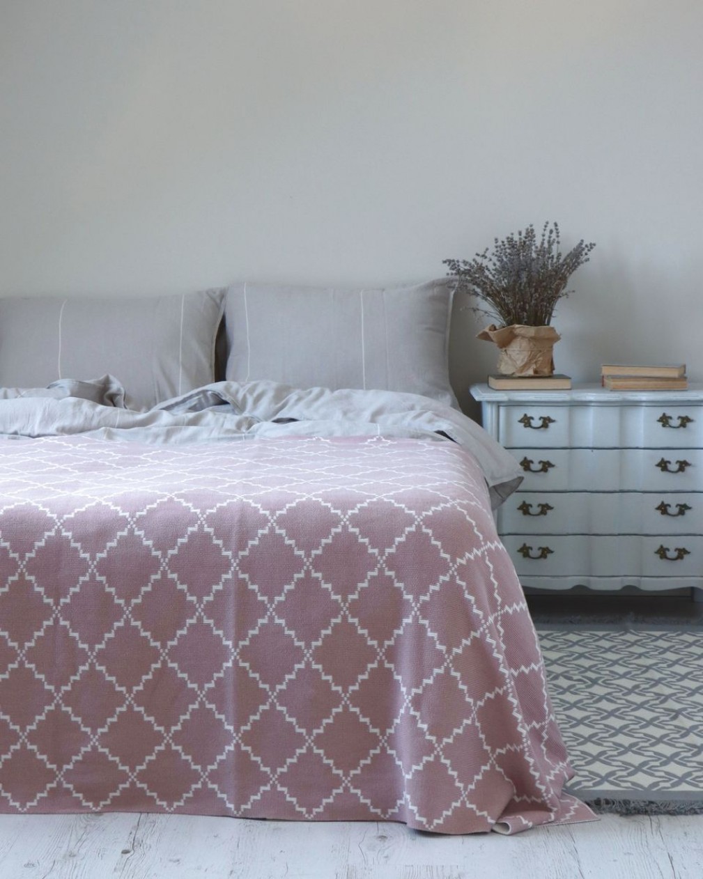 Покривало  La Modno Diamond Rose-Ecru 