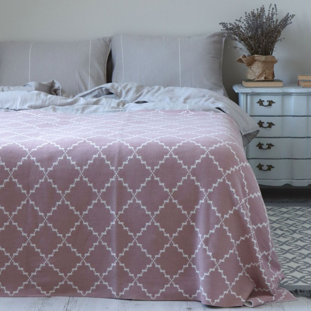 Покривало  La Modno Diamond Rose-Ecru 