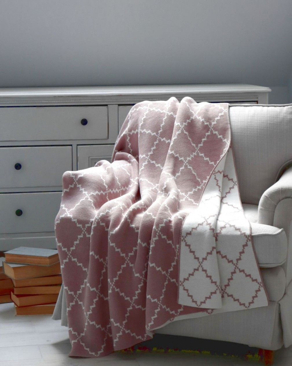 Покривало  La Modno Diamond Rose-Ecru 