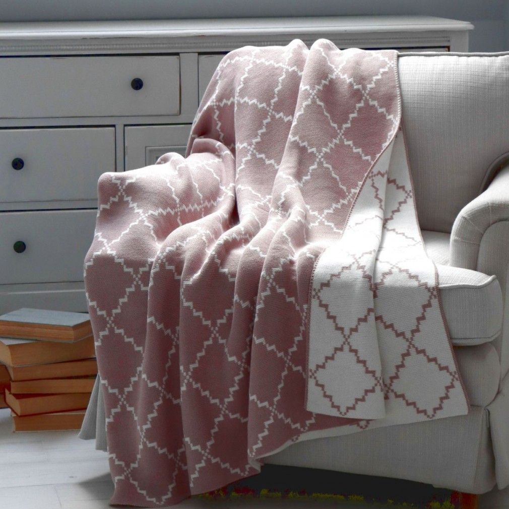 Покривало  La Modno Diamond Rose-Ecru 