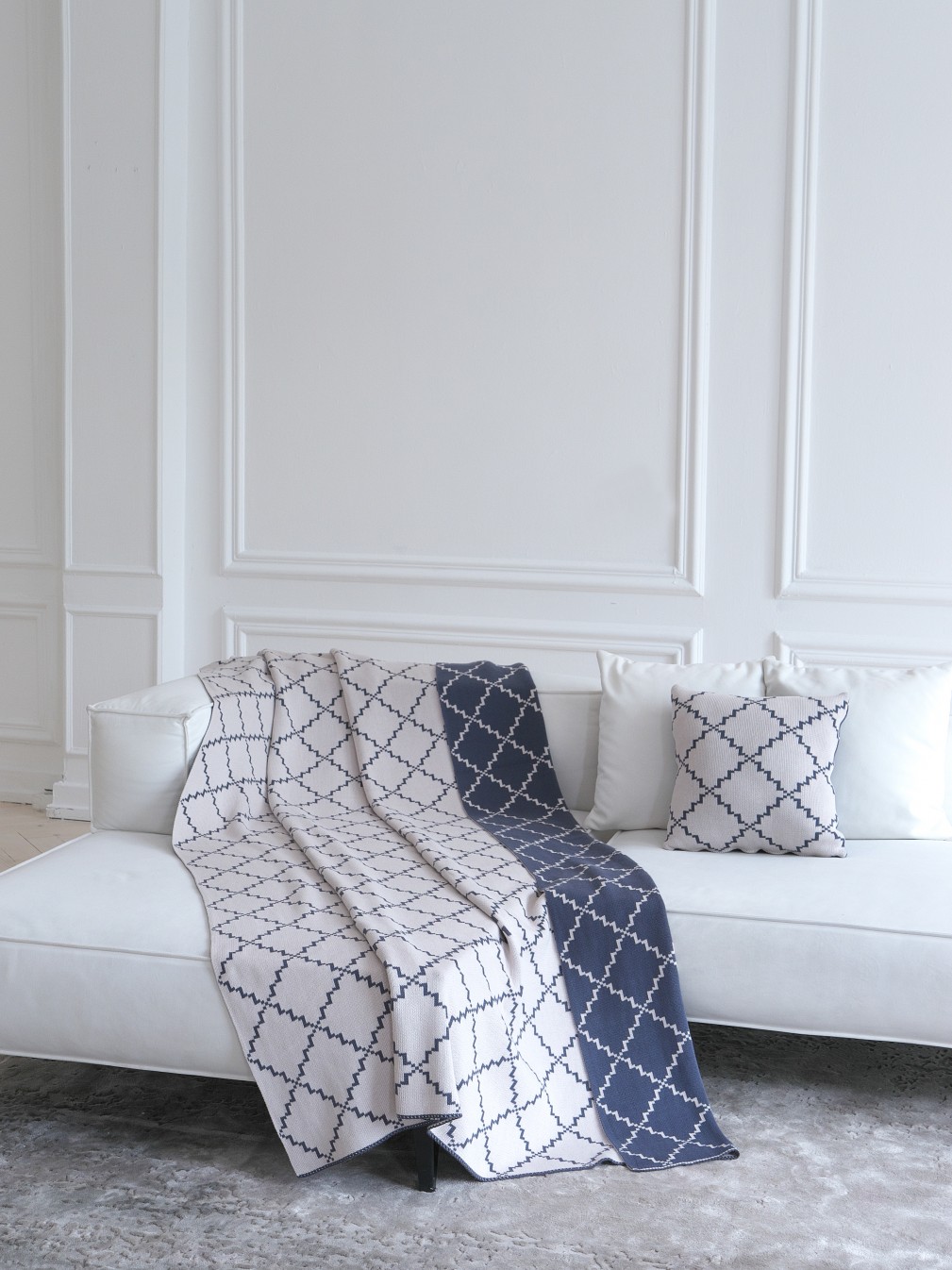 Покривало  La Modno Diamond Blueberry-Beige
