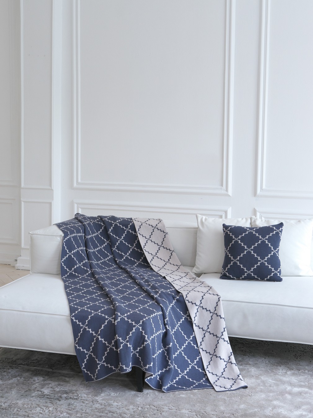 Покривало  La Modno Diamond Blueberry-Beige