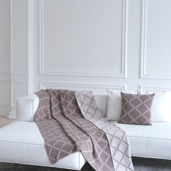 Покривало  La Modno Diamond Dark Beige-Beige