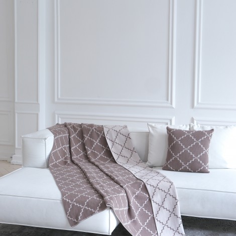 Покривало  La Modno Diamond Dark Beige-Beige