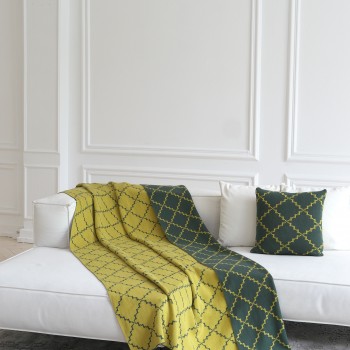 Покривало La Modno Diamond Green-Yellow 