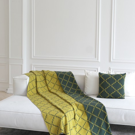 Покривало La Modno Diamond Green-Yellow 