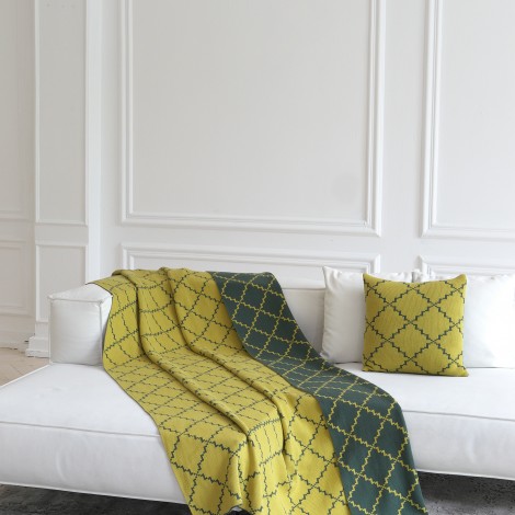 Покривало La Modno Diamond Green-Yellow 