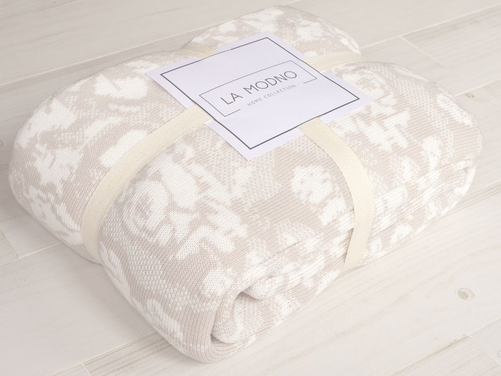 Покривало La Modno Rose Beige-Ecru