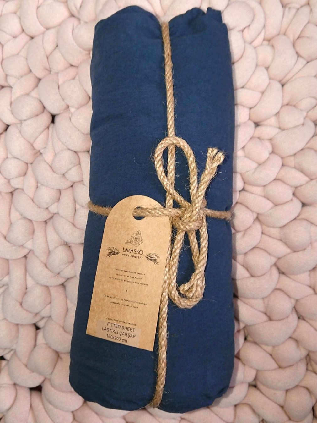 Простирадло на гумці Limasso Dress Blue