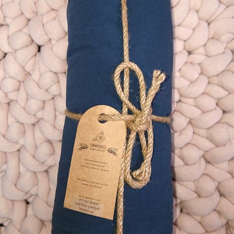 Простирадло на гумці Limasso Dress Blue
