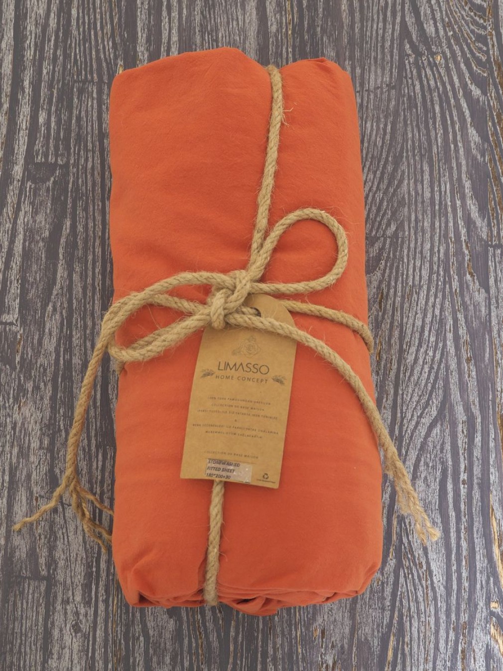 Простирадло на гумці Limasso Mecca Orange