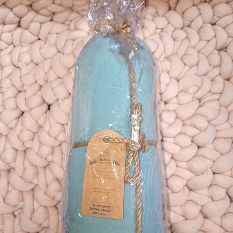 Простирадло на гумці Limasso Mineral Blue