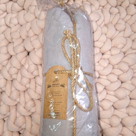 Простирадло на гумці Limasso Opal Grey