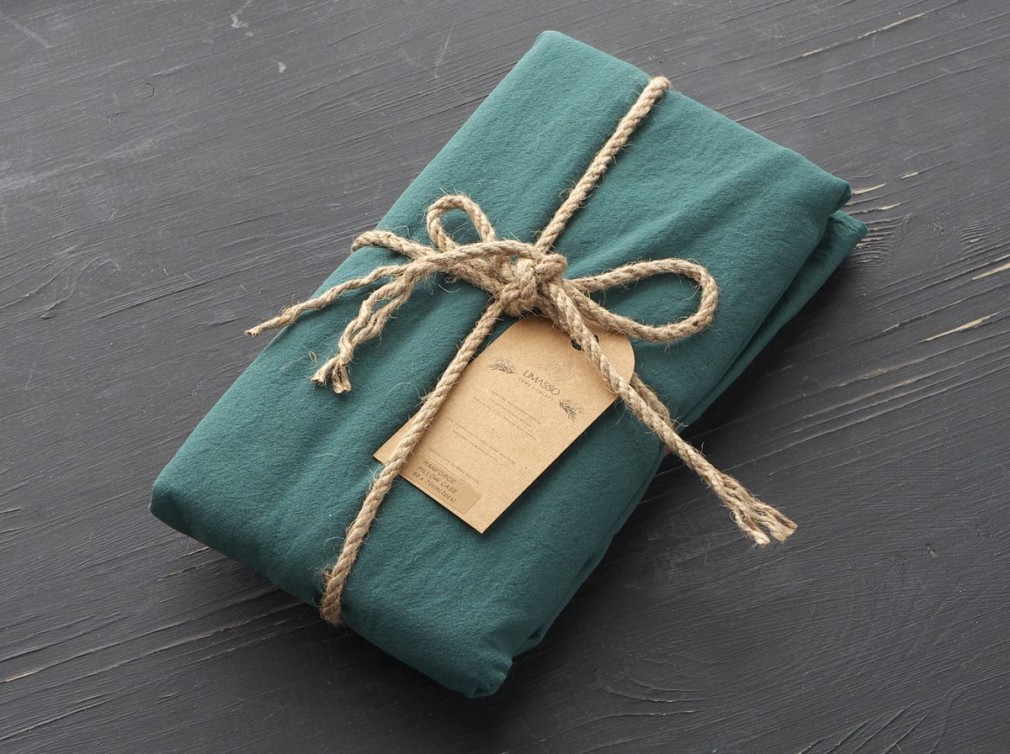 Наволочка 50x70 - 2 шт. Limasso Dark Green  Standart