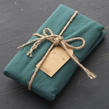 Наволочка 50x70 - 2 шт. Limasso Dark Green  Standart