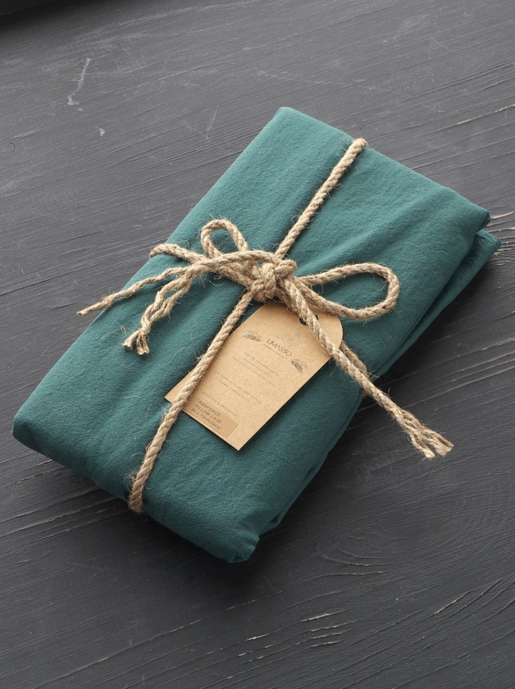 Наволочка 50x70 - 2 шт. Limasso Dark Green  Standart