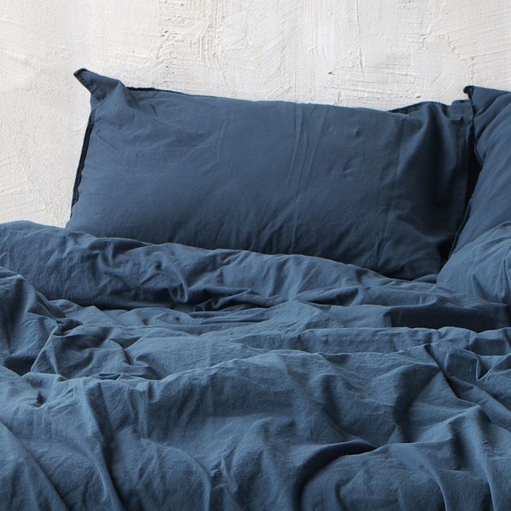 Комплект постільної білизни Limasso Dress Blue Standart