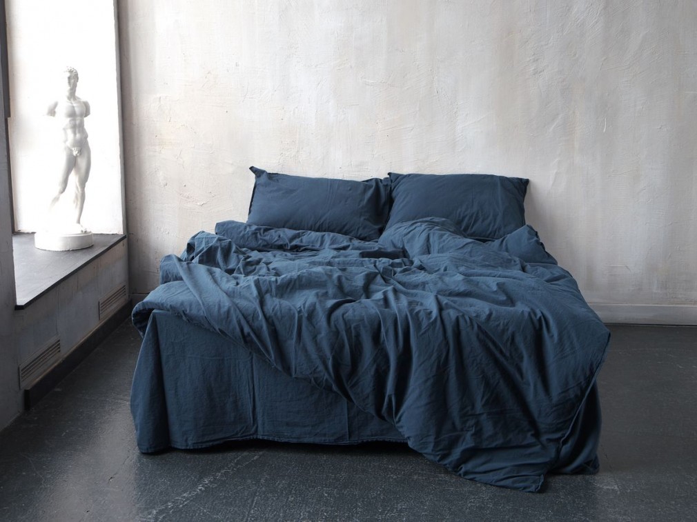 Комплект постільної білизни Limasso Dress Blue Standart