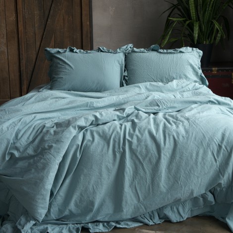 Комплект постільної білизни Limasso Mineral Blue Exclusive