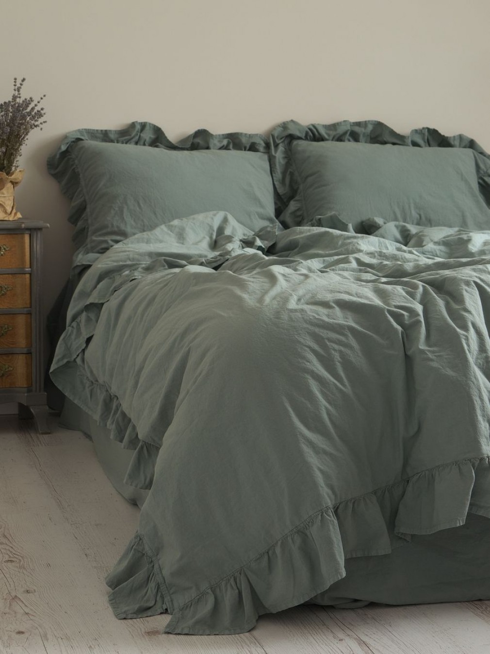 Комплект постільної білизни Limasso Natural Green Exclusive