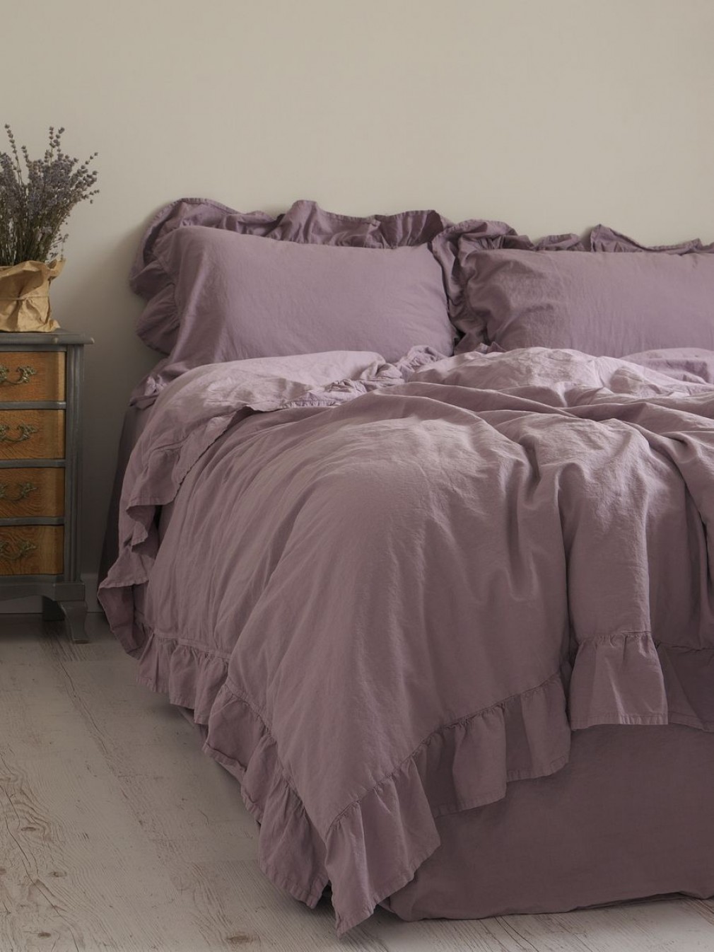 Комплект постільної білизни Limasso Natural Violet Exclusive