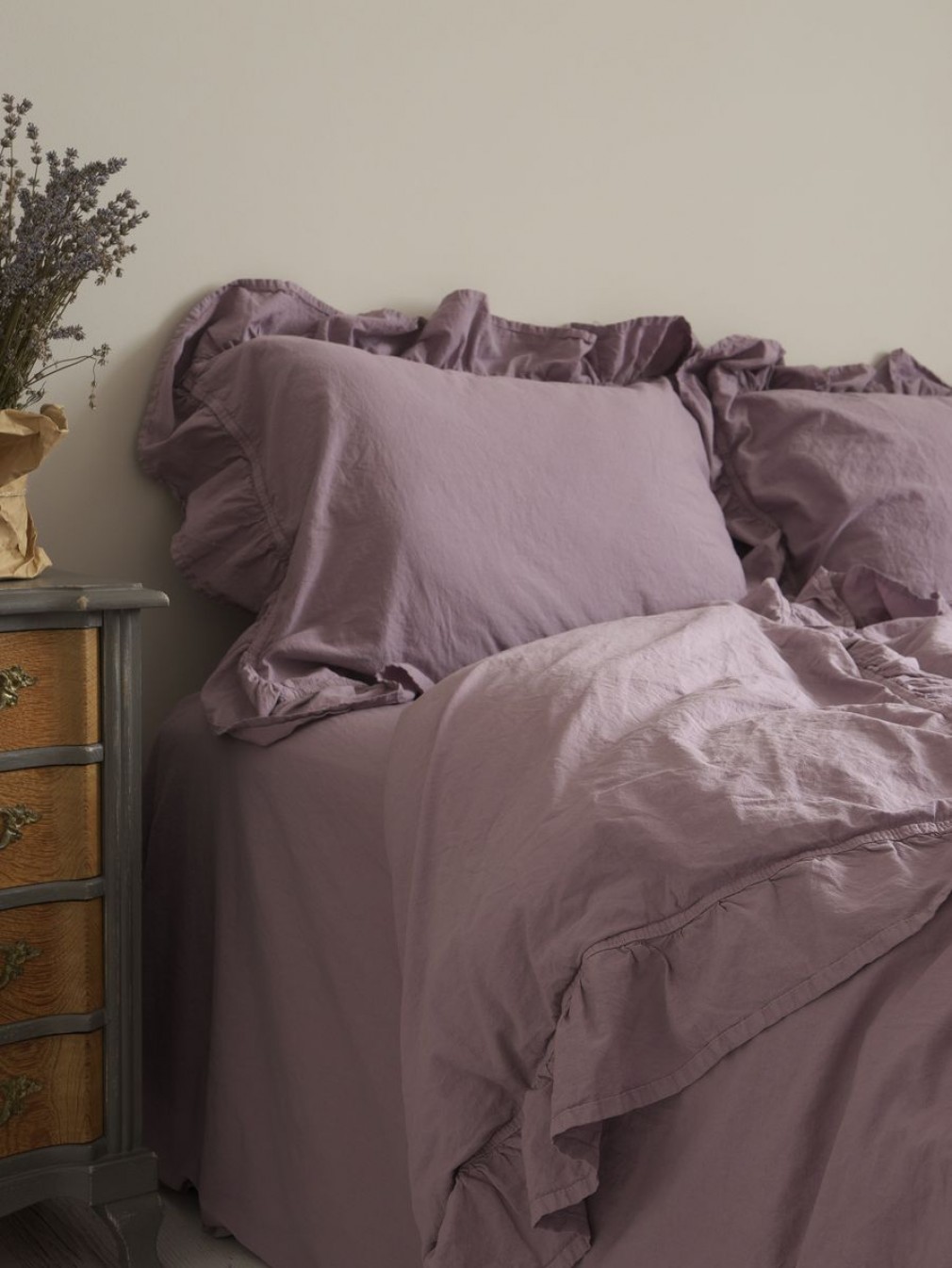 Комплект постільної білизни Limasso Natural Violet Exclusive