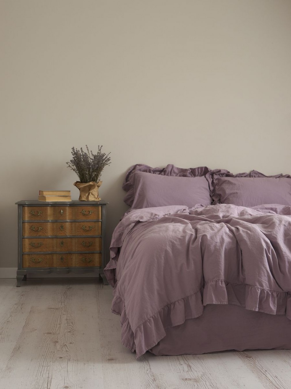 Комплект постільної білизни Limasso Natural Violet Exclusive