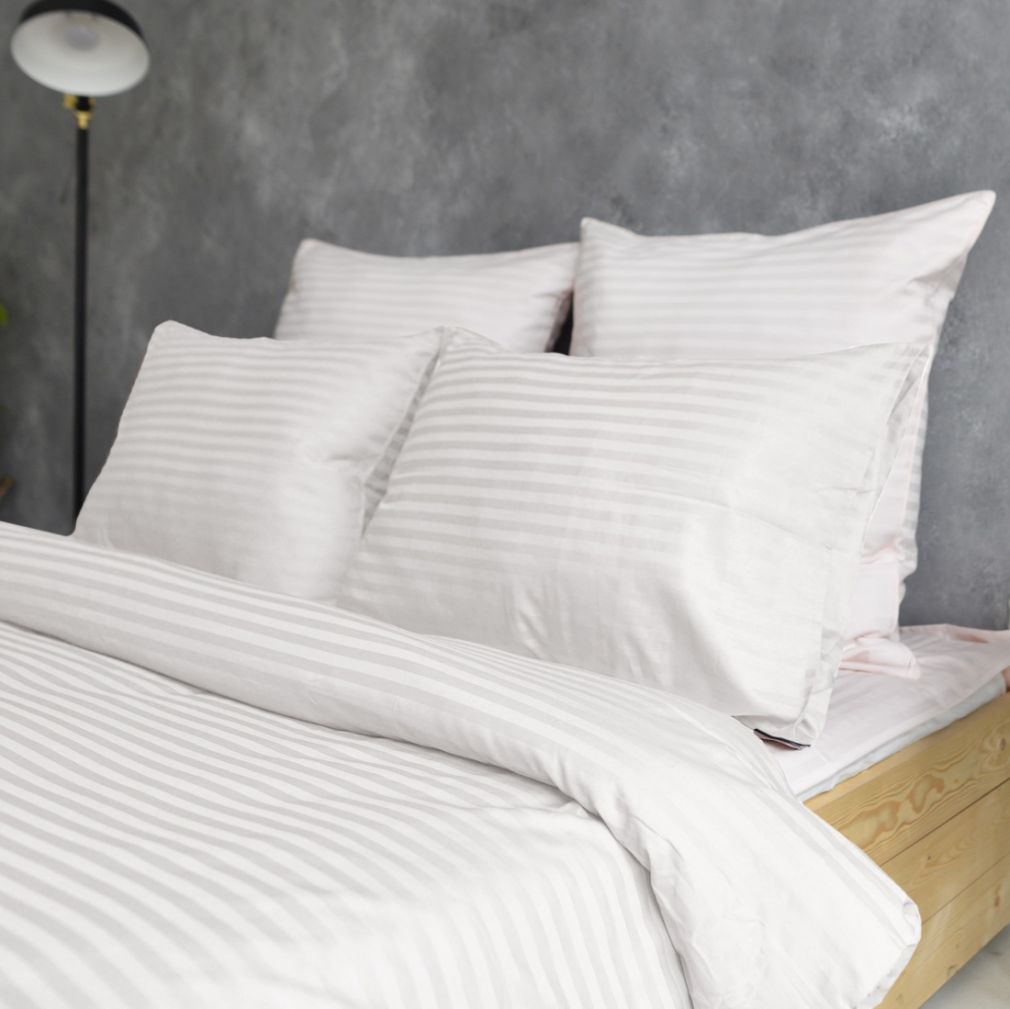 Комплект постільної білизни Maison d'or New Rails white