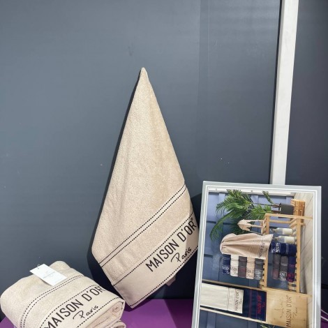 Комплект рушників Maison D'or beige 2 шт.