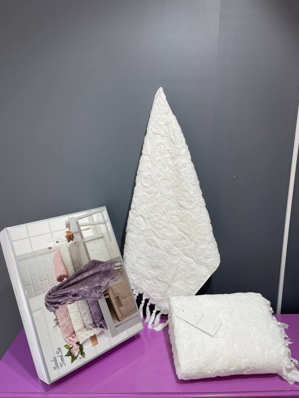 Набір рушників Sanda Maison D’or 2 шт. молочний