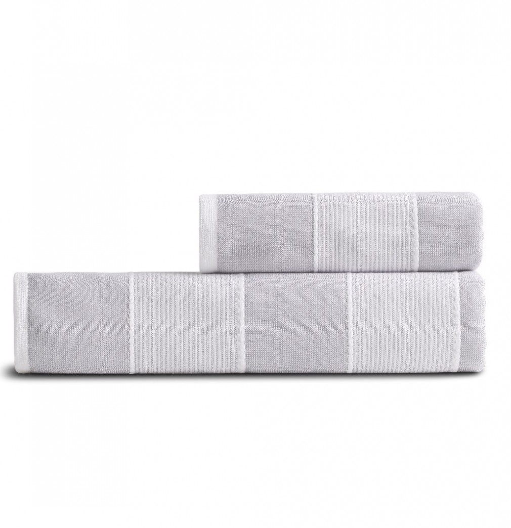 Комплект рушників Pavia Wilma 2 шт. grey