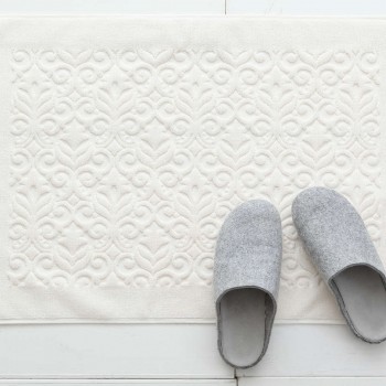 Рушник для ніг 50x80 Pavia Rena ecru молочний