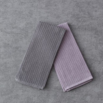 Набір кухонних рушників Pavia Stripe antrasit - 2 шт.